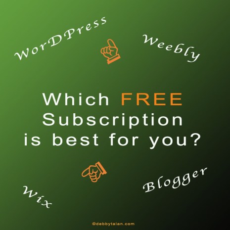 blog WordPress or wix